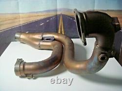 Indian FTR Head Down Pipe Front Exhaust Carbon Rally LE Genuine OEM 1263304 OH