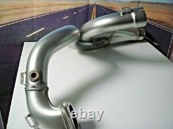 Indian FTR Head Down Pipe Front Exhaust Carbon Rally LE Genuine OEM 1263304 X6