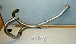 Indian Vertical Twin 21 2 In To 1 Exhaust Collector Head Er Pipe System Vintage