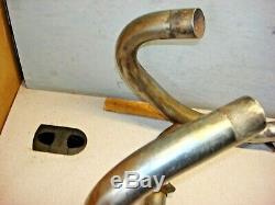 Indian Vertical Twin 21 2 In To 1 Exhaust Collector Head Er Pipe System Vintage