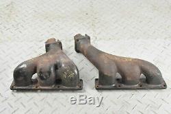 Jaguar 3.4 Daimler Mk2 S Type Exhaust Manifolds Head Casting Front Back Pipe Egr