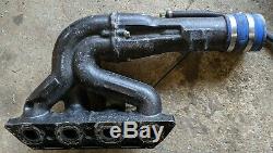 Kawasaki STX-15F STX 15F exhaust manifold muffler head pipe body header 07