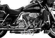 Kuryakyn 477 Harley exhaust system crusher true duals head pipes touring 09 bik