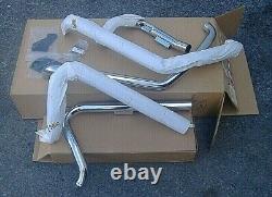 Kuryakyn Harley dresser exhaust duals head pipes Electra Road street Glide