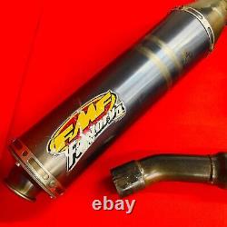 Kx250f Fmf Factory 4 Full Exhaust Pipe Power Bomb Head Kawasaki Kx 250 F (04-05)