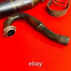 Kx250f Fmf Factory 4 Full Exhaust Pipe Power Bomb Head Kawasaki Kx 250 F (04-05)