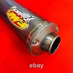 Kx250f Fmf Factory 4 Full Exhaust Pipe Power Bomb Head Kawasaki Kx 250 F (04-05)