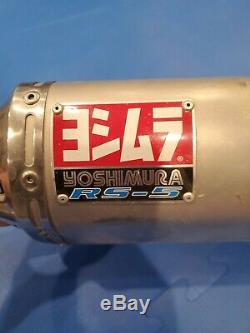 Ltr 450 rs-5 Full Exhaust System Yoshimura Yoshi Suzuki Head Pipe Muffler