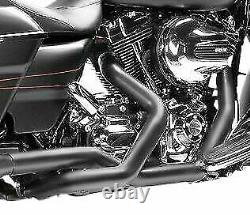 MagnaFlow Black Pro Duals Head Header Pipes Exhaust Harley Touring FLH 09-16