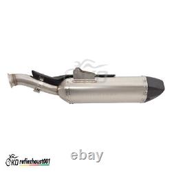 Modified Exhaust Muffler Pipe Mid Tube For Duke 790 2018-2023 890 890R 2020-2023