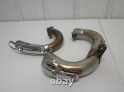 NEW 2014 2017 YZ450F OEM Head Mid Pipe Exhaust with Shields YZ450 F 14 17