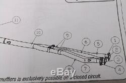 NEW Mig Exhaust Concepts RX1-HEADER head pipe Y pipe mid collector Yamaha