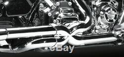 Ness Tru-X Head Pipes Chrome Magnaflow 7210405 For 09-16 HD Touring