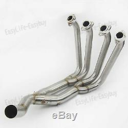 New Stainless Exhaust Headers Head Pipe Fits For BMW S1000RR 2015 2016 2017 EZ
