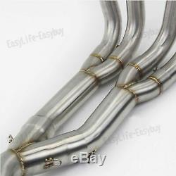 New Stainless Exhaust Headers Head Pipe Fits For BMW S1000RR 2015 2016 2017 EZ