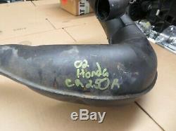 Oem 2002 Honda Cr250 Cr 250r Stock Exhaust Head Pipe Expansion Chamber Front