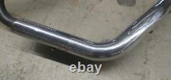 Oem Harley Dyna Fxd Exhaust Heather Head Pipe With Cross Over And Heat Shields