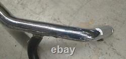 Oem Harley Dyna Fxd Exhaust Heather Head Pipe With Cross Over And Heat Shields