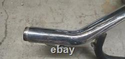 Oem Harley Dyna Fxd Exhaust Heather Head Pipe With Cross Over And Heat Shields