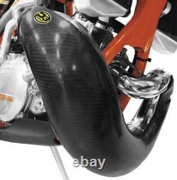P3 Carbon Fiber Exhaust Head Pipe Guard for KTM 250 SX 2004-2010 05 06 07 08 09