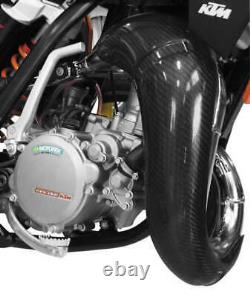 P3 Carbon Fiber Exhaust Head Pipe Guard for KTM 85 SX 2007-2016