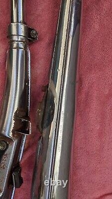 Pair of Honda cb360 exhaust mufflers head pipes original hm387 sankei 2007