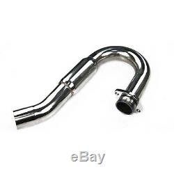 S/S BOMB Exhaust Head Header Pipe For Yamaha YZ450F 2007 2008 2009 High-per