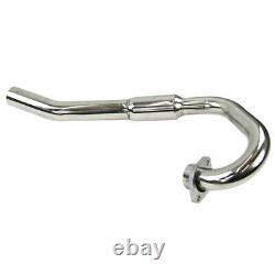 S/S BOMB Exhaust Header Pipe Head For Suzuki LTZ400 LT-Z400 2003-2010 ATV 2006