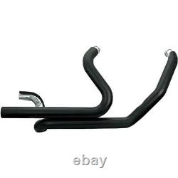 S&S Cycle Power Tune Duals Black Headers Head Pipes Exhaust 550-0142