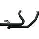 S&s Cycle Power Tune Duals Black Headers Head Pipes Exhaust 550-0142