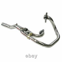 S/S Exhaust Head Header Pipe For Honda XR650R 2000-2008 2001 2002