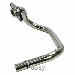 S/S Exhaust Head Header Pipe For Honda XR650R 2000-2008 2001 2002