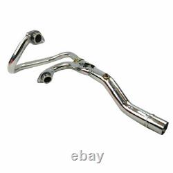 S/S Exhaust Head Header Pipe For Honda XR650R 2000-2008 2001 2002