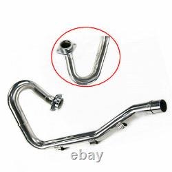 S/S Exhaust Head Pipe Header For Suzuki LTZ400 Z400 2003-2010 Quad