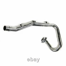 S/S Exhaust Head Pipe Header For Suzuki LTZ400 Z400 2003-2010 Quad