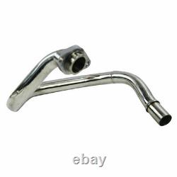 Stainless Exhaust Head Header Pipe For Honda XR650R 2000-2008 2007 2006 2005 UK