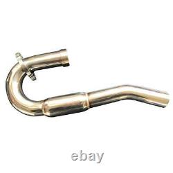Stainless Steel BOMB Exhaust Header Head Pipe For 2006-2010 KAWASAKI KX450F 2008
