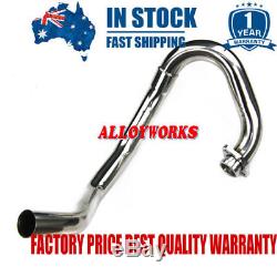 Stainless exhaust Head Pipe Header For Suzuki DR650SE DR 650 12 1997-2014 98