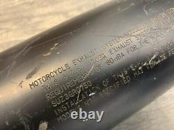 Suzuki 1988 GSXR750 OEM Left Muffler Exhaust Slip On Head Pipe (#17)