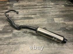 Suzuki 1989 GSXR750 OEM Left Muffler Exhaust Slip On Head Pipe (#18)