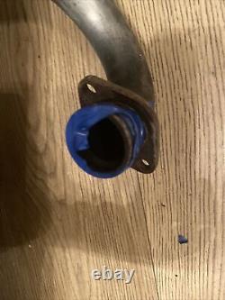 Suzuki DR 350 SE 1998 Exhaust Header Head Pipe Front (blue Tape Holding Gasket)