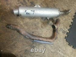 Suzuki ltz400 HMF exhaust muffler OEM head pipe header z400 kfx400