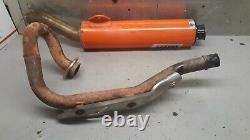 Suzuki ltz400 exhaust muffler head pipe HMF z400 kfx400 dvx400 ltz 400