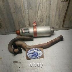 Suzuki ltz400 exhaust muffler head pipe z400 kfx400 dvx400 ltz 400 #LTZ513