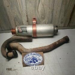 Suzuki ltz400 exhaust muffler head pipe z400 kfx400 dvx400 ltz 400 #LTZ513