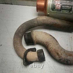 Suzuki ltz400 exhaust muffler head pipe z400 kfx400 dvx400 ltz 400 #LTZ513