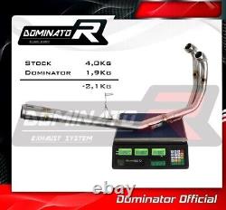 TRK 502X 2018 2021 Head Pipe Header Collector DOMINATOR