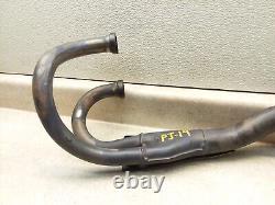 VTG 1983 Honda XR500 XR500R Exhaust Head Dual Pipe Heat Shield PJ-19