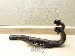 VTG 1986 Yamaha XT 600 XT600 Exhaust Head Pipe Dual Pipes ANX-C60