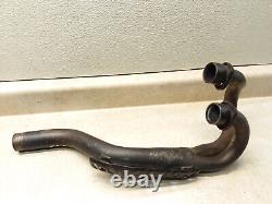 VTG 1986 Yamaha XT 600 XT600 Exhaust Head Pipe Dual Pipes ANX-C60